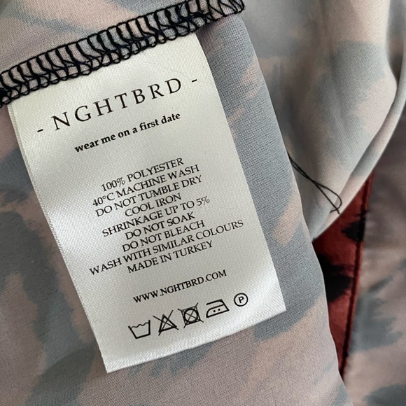 NWT NGTBRD Stylish Patterned Jumpsuit S - Picture 12 of 14